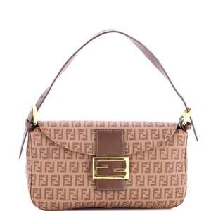 Fendi Double Flap Bag Zucchino Canvas #236776F14B